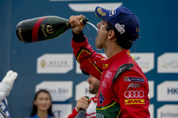 Podio: secondo Lucas di Grassi, ABT Schaeffler Audi Sport