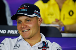 Valtteri Bottas, Williams durante la conferenza stampa