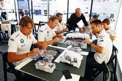 Аугусто Фарфус, BMW Team MTek, BMW M4 DTM; Максим Мартен, BMW Team RBM, BMW M4 DTM; Тімо Глок, BMW T