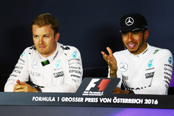 Nico Rosberg en Lewis Hamilton, Mercedes AMG F1