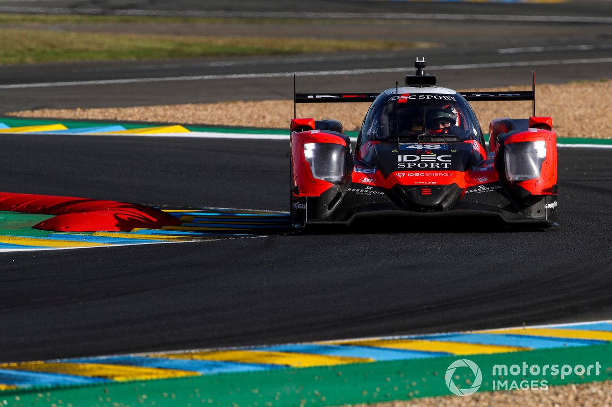 #48 IDEC Sport Oreca 07 - Gibson LMP2 of Paul Lafargue, Paul-Loup Chatin, Patrick Pilet