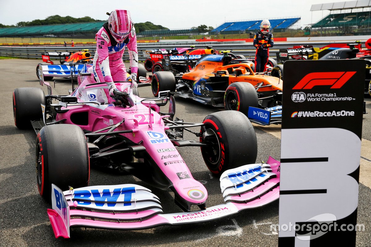 Nico Hulkenberg, Racing Point in Parc Ferme