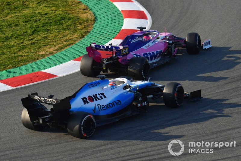 Джордж Расселл, Williams FW42 та Ленс Стролл, SportPesa Racing Point F1 Team RP19