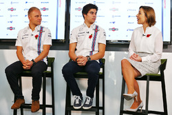 Valtteri Bottas, Lance Stroll, Claire Williams, afgevaardigd teambaas Williams