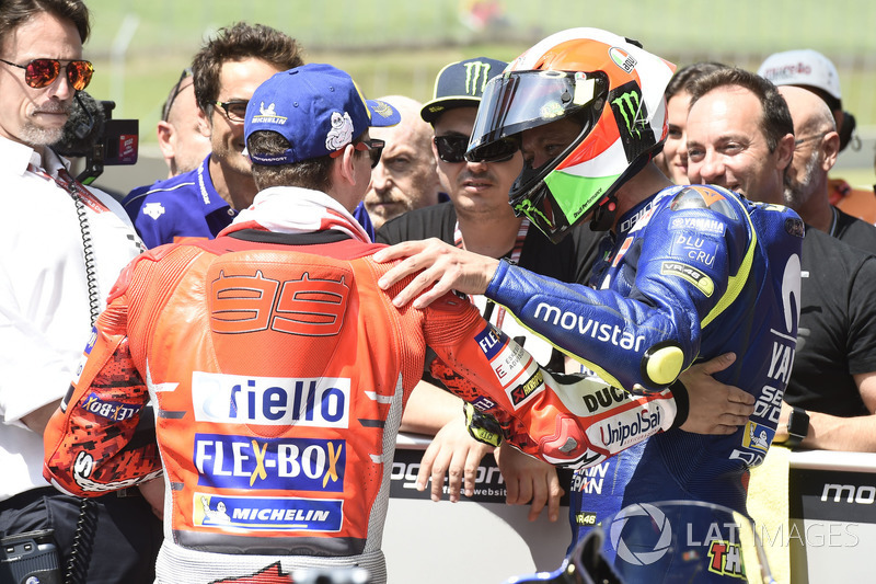 Valentino Rossi, Yamaha Factory Racing, Jorge Lorenzo, Ducati Team