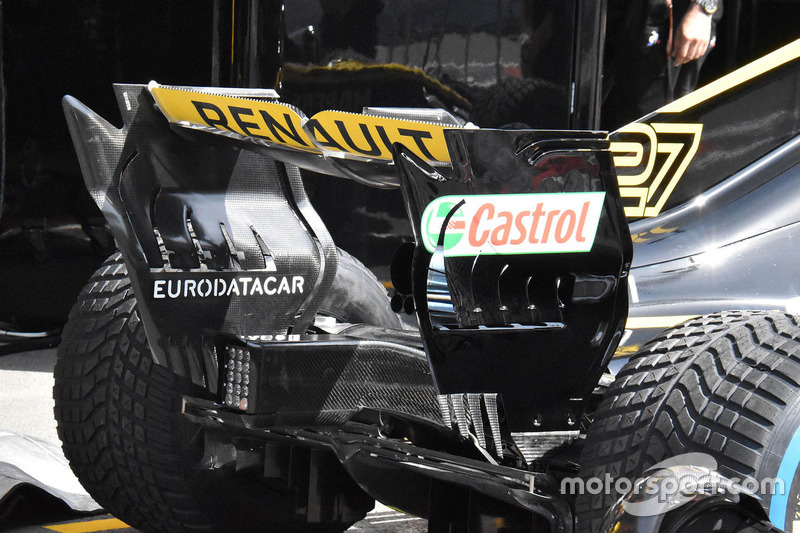 Renault Sport F1 Team R.S. 18, заднє антикрило
