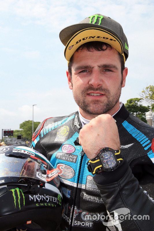 Race winner Michael Dunlop, MD Racing Honda