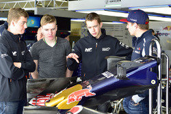 Richard Verschoor met Max Verstappen, Scuderia Toro Rosso