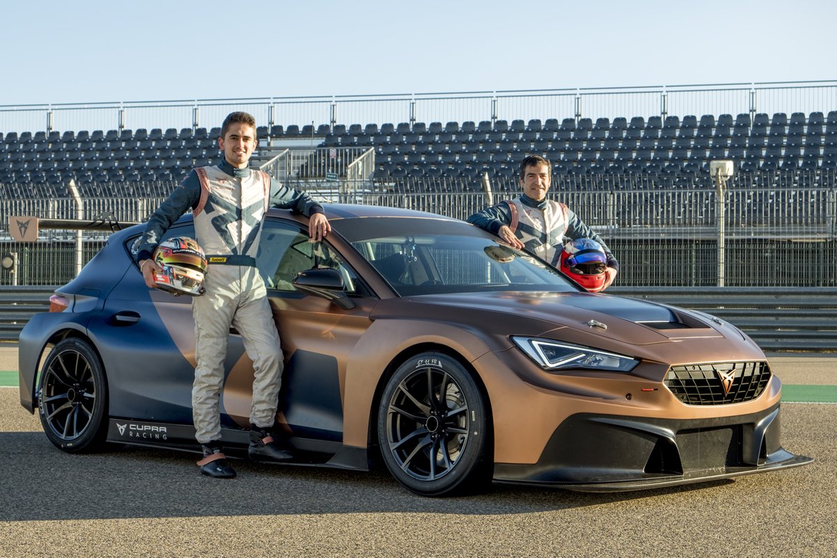 Mikel Azcona, Jordi Gené, Cupra Racing, Cupra Leon Competicion TCR