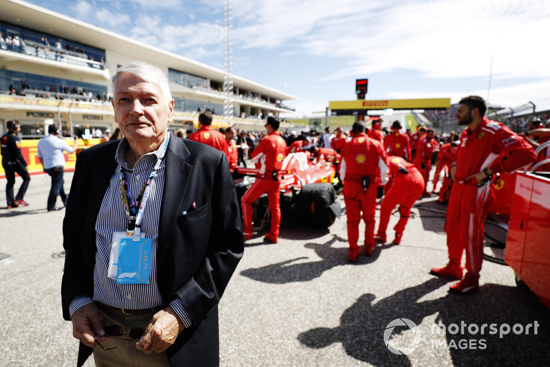 John Malone, voorzitter Liberty Media, op de grid
