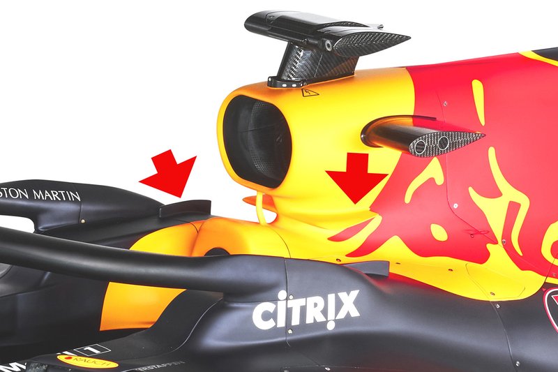 Фрагмент Red Bull RB16