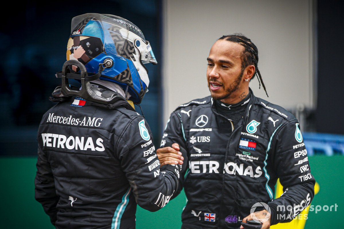 Fairer Verlierer: Bottas gratuliert Hamilton zu Sieg und Titel