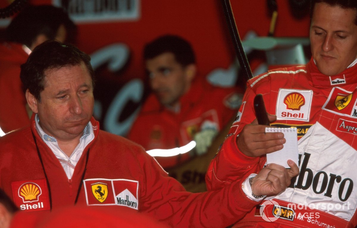 Jean Todt, Director Deportivo de Ferrari con Michael Schumacher, Ferrari