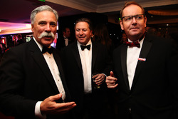 Formula One Group Direktörü Chase Carey ve McLaren CEO Zak Brown
