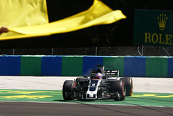 Dreher: Romain Grosjean, Haas F1 Team VF-17
