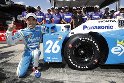 Polesitter Takuma Sato, Andretti Autosport Honda