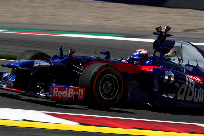Marc Marquez, test con la Toro Rosso F1