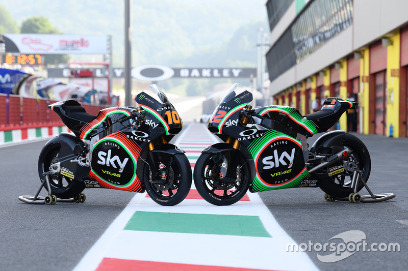Luca Marini, Sky Racing Team VR46, Francesco Bagnaia, Sky Racing Team VR46, livree speciali per il Mugello