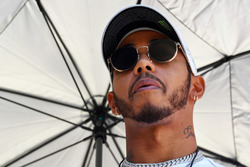 Lewis Hamilton, Mercedes AMG F1 pilotlar geçit töreninde