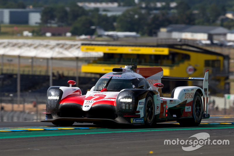 #7 Toyota Gazoo Racing Toyota TS050: Mike Conway, Kamui Kobayashi, Jose Maria Lopez, Fernando Alonso