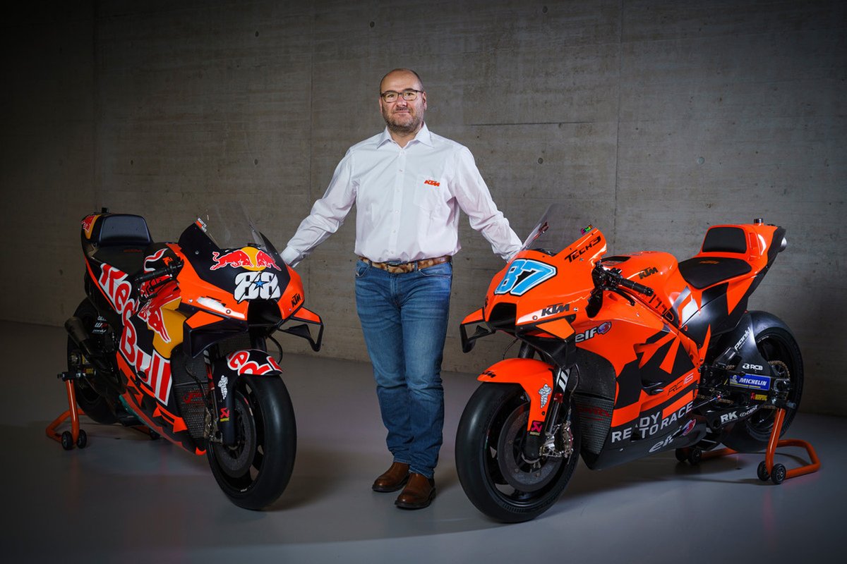 Fabiano Sterlacchini, directeur du développement KTM en MotoGP