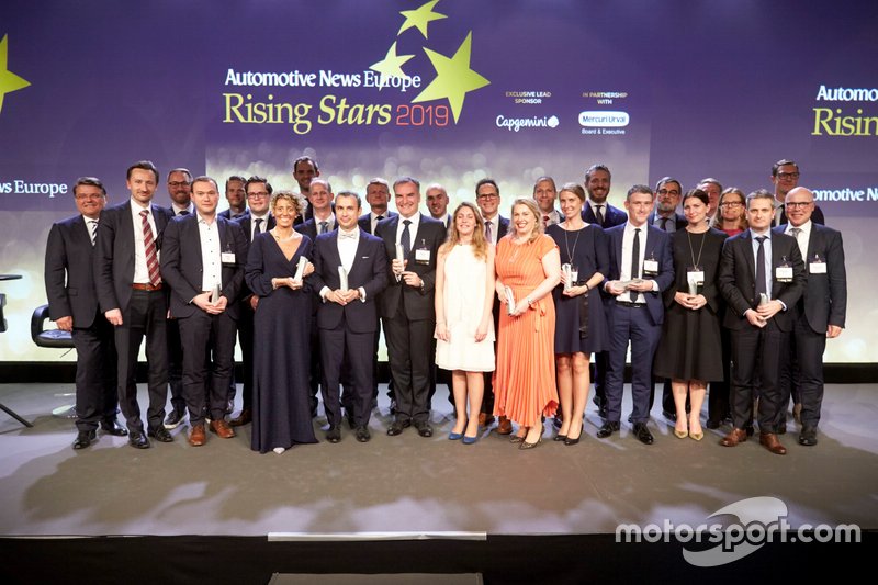 Valentina Temporelli, Customer Relationship Marketing Director Global Key Account Automotive di Schaeffler, premiata fra le “Rising Stars” del periodico “Automotive News Europe” a Göteborg il 21 maggio 2019