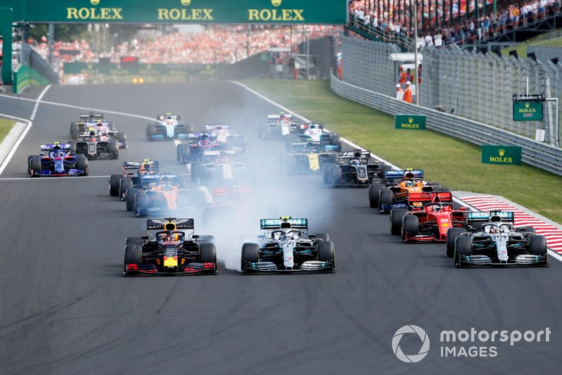 Start do Grand Prix Węgier 2019