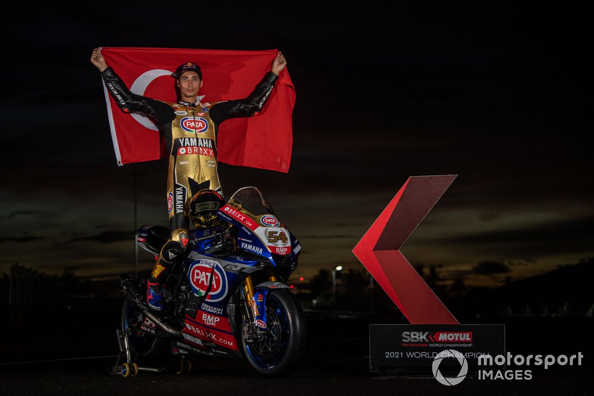 Toprak Razgatlioglu, PATA Yamaha WorldSBK Team, World SBK champion 2021