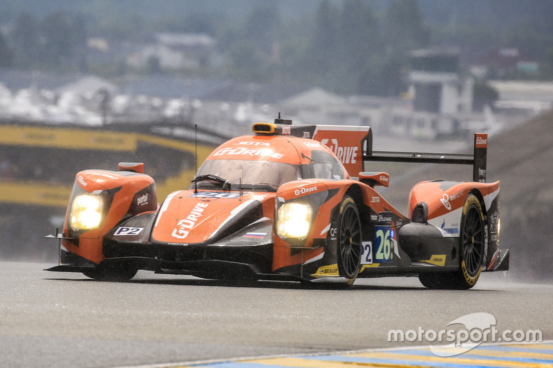 6e: #26 G-Drive Racing Oreca 05 Nissan: Roman Rusinov, Will Stevens, René Rast