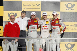Podium championship: Champion Marco Wittmann, BMW Team RMG, BMW M4 DTM; second place Edoardo Mortara