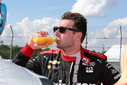 Il secondo classificato Will Power, Team Penske Chevrolet