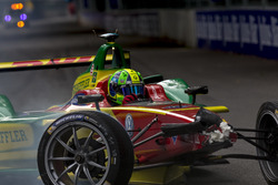 Chrash Lucas di Grassi, ABT Schaeffler Audi Sport