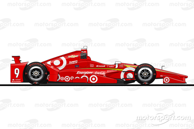 Startpositie 13: Scott Dixon (Ganassi-Chevrolet)