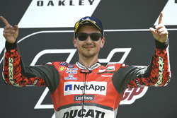 Podyum: Yarış galibi Jorge Lorenzo, Ducati Team
