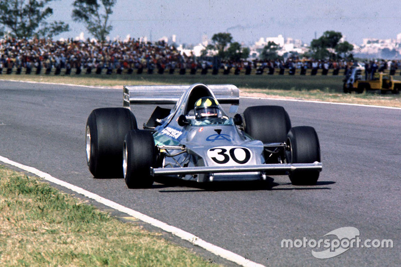 Wilson Fittipaldi au volant de la FD01.