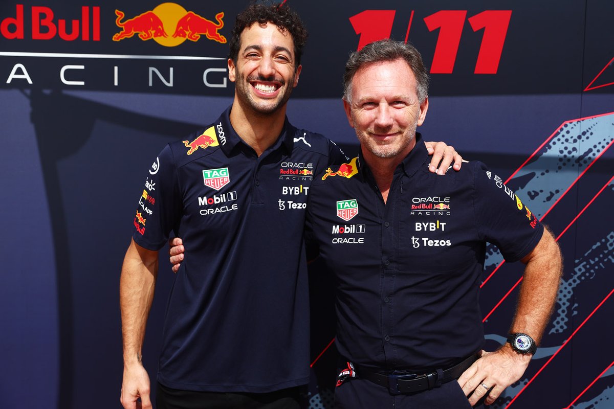 Daniel Ricciardo, Red Bull Racing, Christian Horner, director del equipo, Red Bull Racing