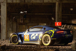 #90 TF Sport, Aston Martin V8 Vantage: Salih Yoluc, Euan Hankey, Nicki Thiim, Gran Turismo Sport Tanıtımı
