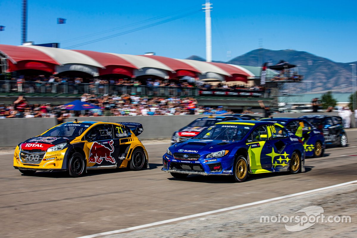 Nitro Rallycross race start