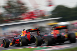 Daniel Ricciardo en Max Verstappen, Red Bull Racing RB12