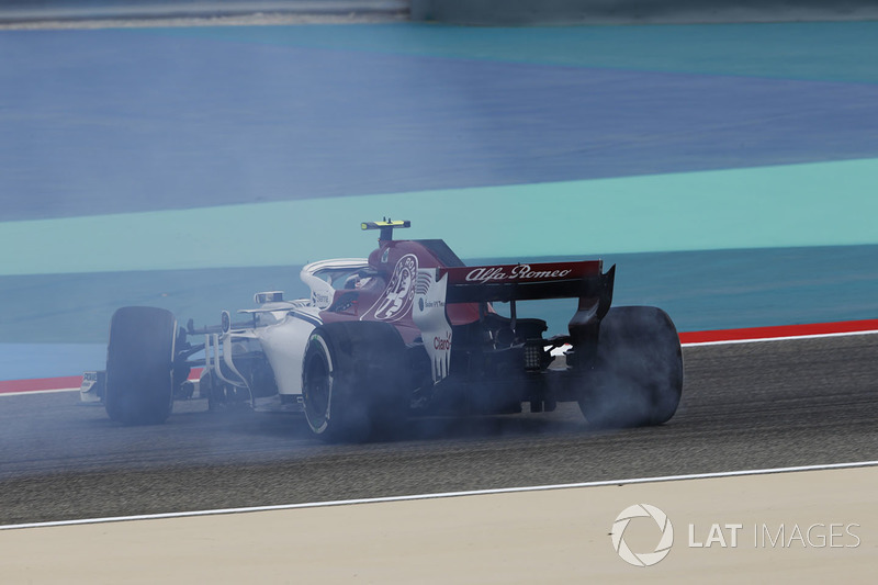 Розворот Шарля Леклера, Sauber C37 Ferrari