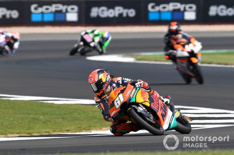 Can Oncu ketika memperkuat tim Red Bull KTM Ajo dalam Moto3 2019.