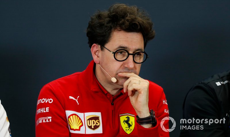 Mattia Binotto, szef zespołu Ferrari