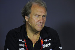 Bob Fernley, Takım Patronu Vekili, Force India, basın toplantısı