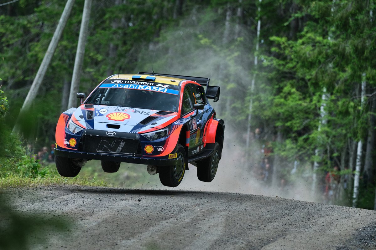 Oliver Solberg, Elliott Edmondson, Hyundai World Rally Team Hyundai i20 N Rally1