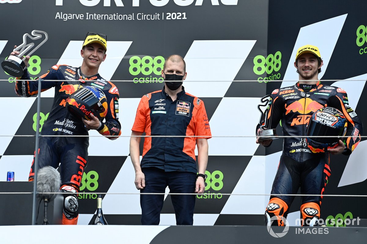 Raul Fernandez, Red Bull KTM Ajo, Remy Gardner, Red Bull KTM Ajo