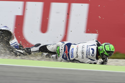 Unfall: Eugene Laverty, Aspar MotoGP Team