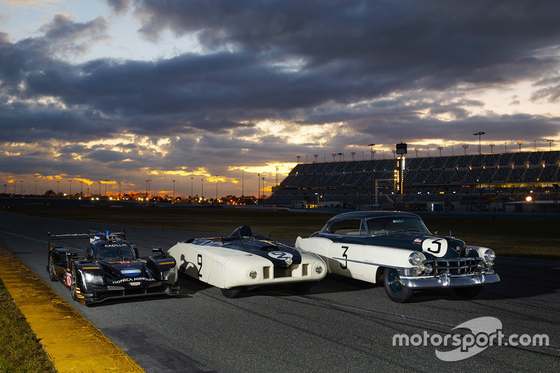 1950 Cadillac Series 61, Le Mans "LeMonstre" and 2018 Cadillac DPi-V.R Prototype