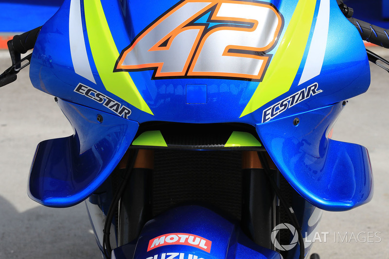 Обтічник на мотоциклі Алекса Рінса, Team Suzuki MotoGP