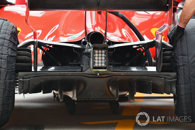 Дифузор Ferrari SF71H