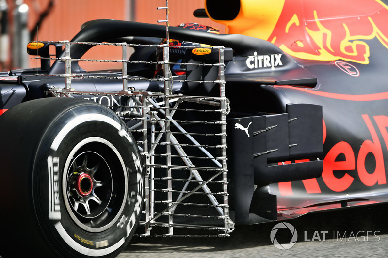 Макс Ферстаппен, Red Bull Racing RB14, з аеросенсорами